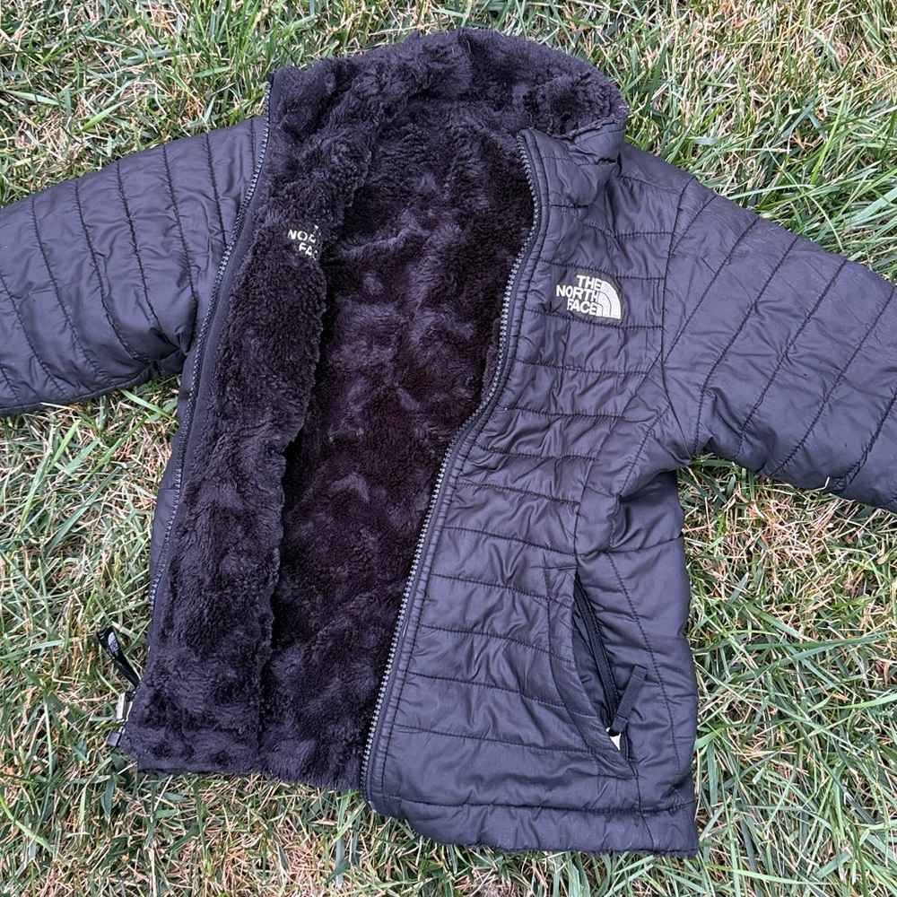 The North Face Black Fleece-Lined Reversible Jacket